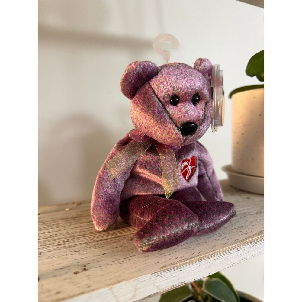 Ty Beanie Baby Signature Y2K  Bear II 2000